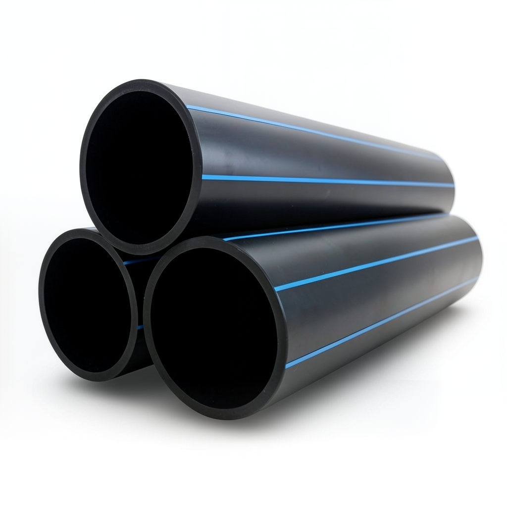 مواسير HDPE PE 100 ضغط 16 بار قطر 355 مم سمك 32.2 مم لون أسود | نيبروبلاست