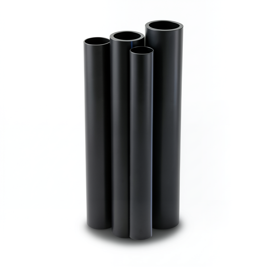 Al-Rajhi HDPE Pipes PE 100 Pressure 10 Bar 1600 mm OD 94.1 mm Thickness Black