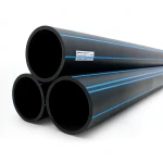 HDPE Pipes PE 100 Pressure 16 Bar Outside Diameter 500 mm Thickness 45.4 mm Black | NEPROPLAST