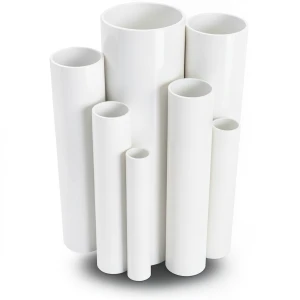مواسير UPVC مقاس 3 إنش ضغط 11 بار سمك 3.43 مم لون أبيض