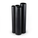 HDPE Pipes PE 80 Pressure 8 Bar Outside Diameter 710 mm Thickness 42.1 mm Black