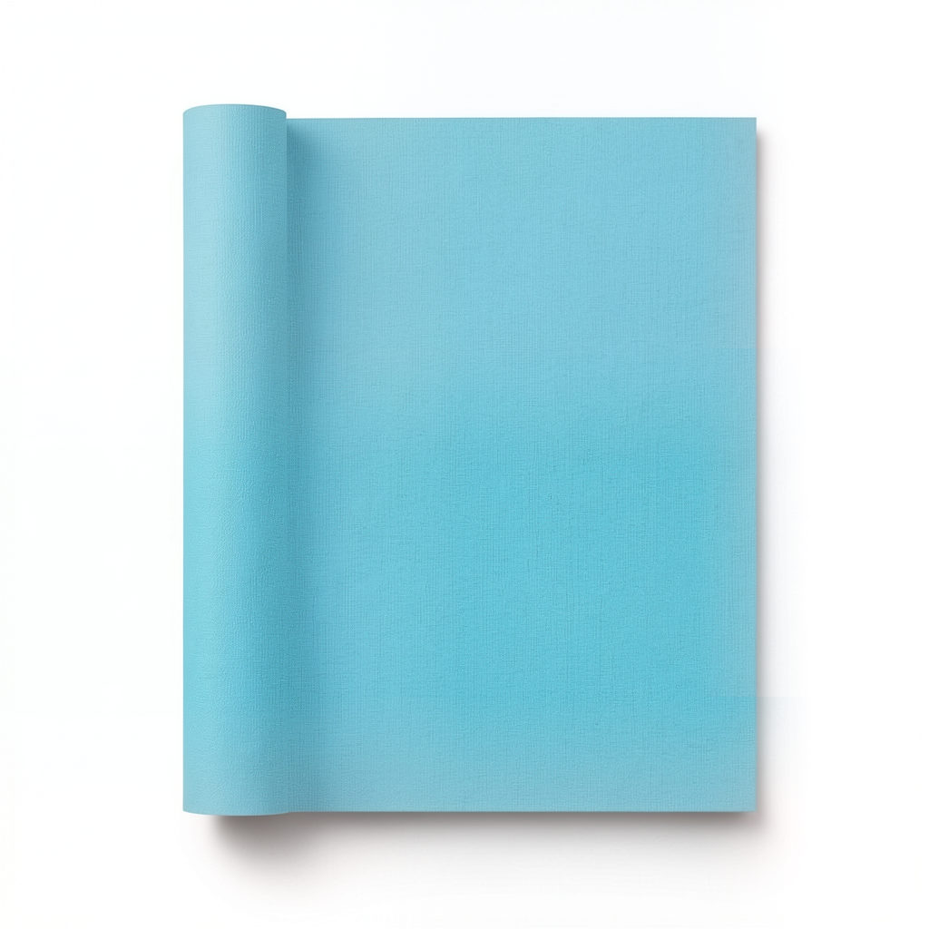 German Wall Covering Youth & Children 10m x 0.53m Turquoise
