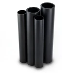 أنابيب HDPE PE 80 ضغط 8 بار قطر خارجي 1400 مم سمك 82.4 مم لون أسود