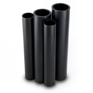 HDPE Pipes PE 80 Pressure 8 Bar Outside Diameter 1400 mm Thickness 82.4 mm Black
