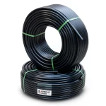 أنابيب HDPE PE 100 ضغط 16 بار قطر خارجي 25 مم سمك 2.3 مم لون أسود | نيبروبلاست