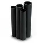 أنابيب HDPE PE 80 ضغط 8 بار قطر خارجي 1600 مم سمك 94.1 مم لون أسود