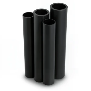 أنابيب HDPE PE 80 ضغط 8 بار قطر خارجي 1600 مم سمك 94.1 مم لون أسود