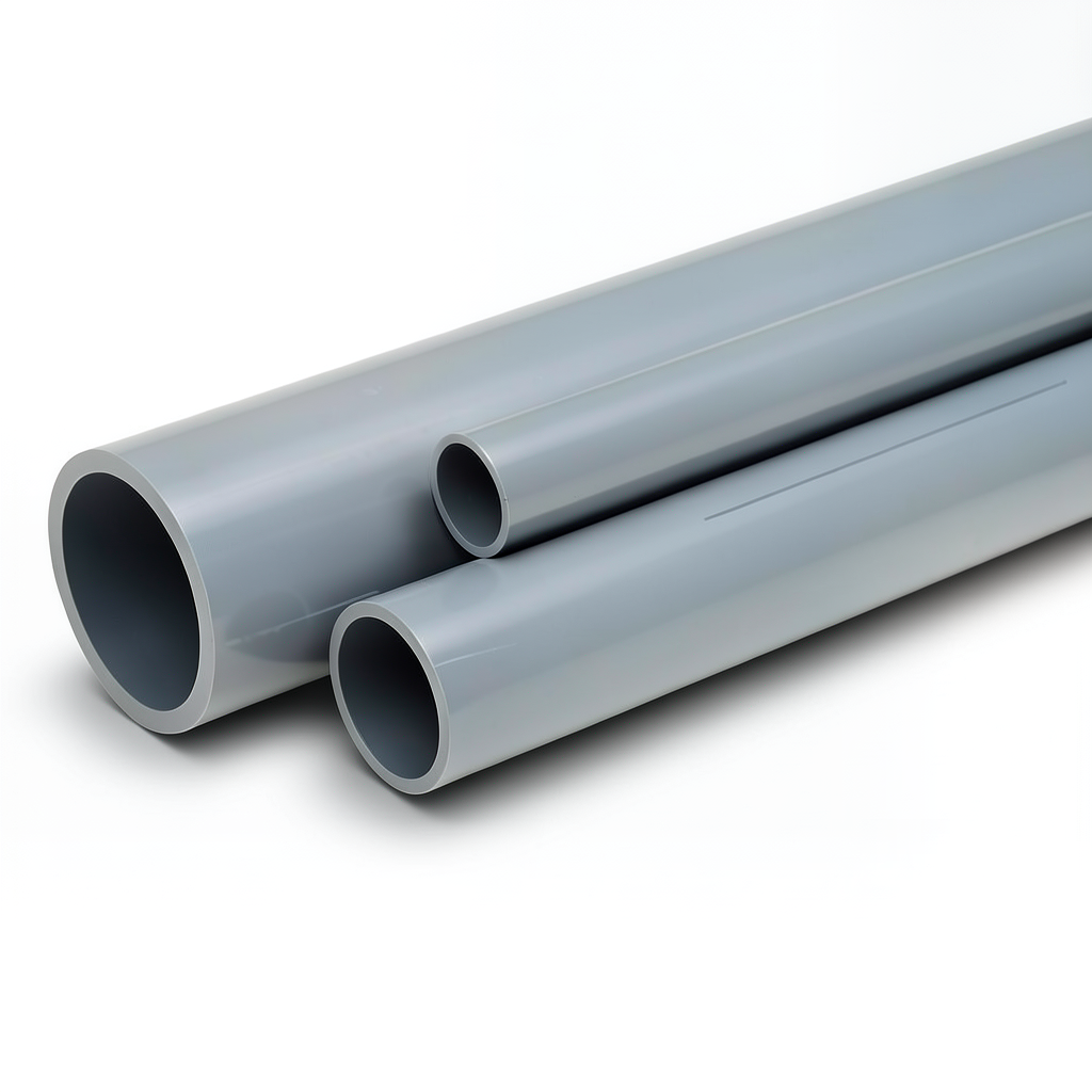 UPVC Pipes Nominal Pressure 4 Bar Outside Diameter 280 mm Thickness 5.5 mm Gray