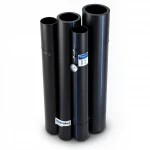 مواسير HDPE  نيبروبلاست PE 100 ضغط 6 بار قطر خارجي 630 مم سمك 22.9 مم لون اسود