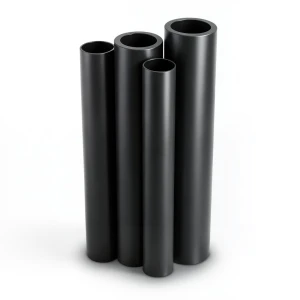 مواسير HDPE PE 100 ضغط 12.5 بار قطر خارجي 450 مم سمك 33.1 مم لون أسود