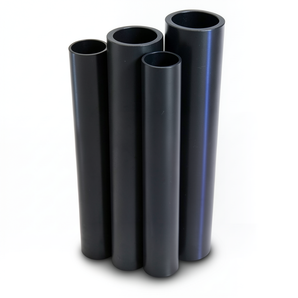 HDPE Pipes PE 100 Pressure 12.5 Bar Outer Diameter 500 mm Thickness 36.8 mm Black