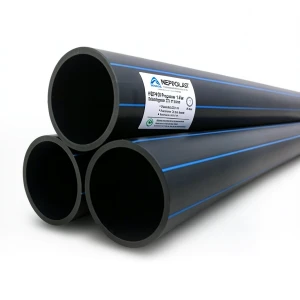 مواسير HDPE PE 100 ضغط 16 بار قطر 250 مم سمك 22.7 مم لون أسود | نيبروبلاست