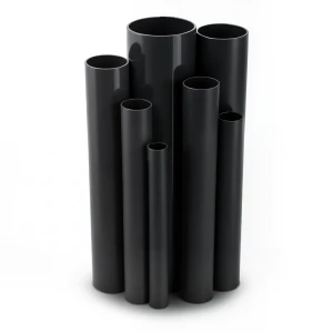 مواسير UPVC مقاس 3 إنش سمك 4.47 مم ضغط 13.8 بار لون اسود