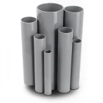 UPVC Pipes Nominal Pressure 11 Bar Size 3 Inch Thickness 3.43 mm Gray