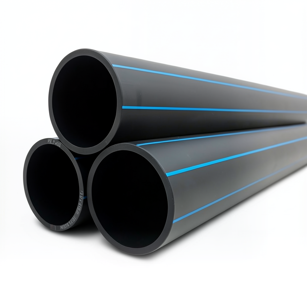 HDPE Pipes PE 100 Pressure 16 Bar Outside Diameter 315 mm Thickness 28.6 mm Black | NEPROPLAST