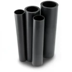 HDPE Pipes PE 100 Pressure 12.5 Bar Outer Diameter 800 mm Thickness 58.8 mm Black