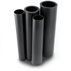 HDPE Pipes PE 100 Pressure 12.5 Bar Outer Diameter 800 mm Thickness 58.8 mm Black
