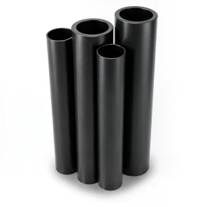 مواسير HDPE PE 100 ضغط 12.5 بار قطر خارجي 1200 مم سمك 88.2 مم لون أسود