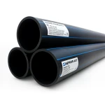 مواسير HDPE PE 100 ضغط 16 بار قطر 355 مم سمك 32.2 مم لون أسود | نيبروبلاست