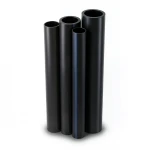 HDPE Pipes PE 100 Pressure 12.5 Bar Diameter 1400 mm Thickness 102.9 mm Black