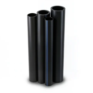 HDPE Pipes PE 100 Pressure 12.5 Bar Diameter 1400 mm Thickness 102.9 mm Black
