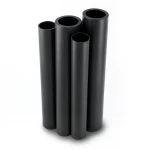 HDPE Pipes PE 100 Pressure 12.5 Bar Outer Diameter 1600 mm Thickness 117.6 mm Black