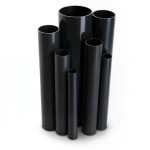 مواسير UPVC مقاس 3 إنش سمك 6.58 مم لون اسود ضغط 21.7 بار