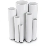 UPVC Pipes 6.9 Bar Pressure 4 Inch Size 2.8 mm Thickness White