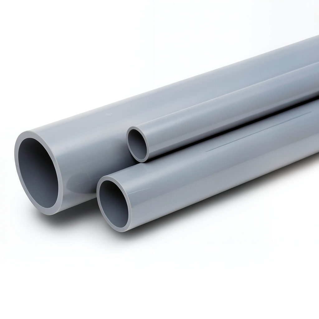 UPVC Pipes Nominal Pressure 4 Bar Outside Diameter 280 mm Thickness 5.5 mm Gray