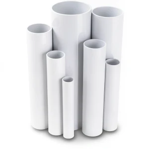مواسير UPVC ضغط 11 بار مقاس 4 إنش سمك 4.39 مم لون أبيض