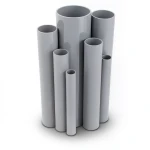 مواسير UPVC ضغط 8.6 بار مقاس 4 إنش سمك 3.51 مم لون رمادي