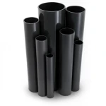 UPVC Pipes 4 Inch 3.51 mm Thickness Nominal Pressure 8.6 Bar Black