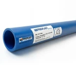 مواسير HDPE PE 100 ضغط 16 بار قطر خارجي 140 مم سمك 12.7 مم لون أزرق | نيبروبلاست