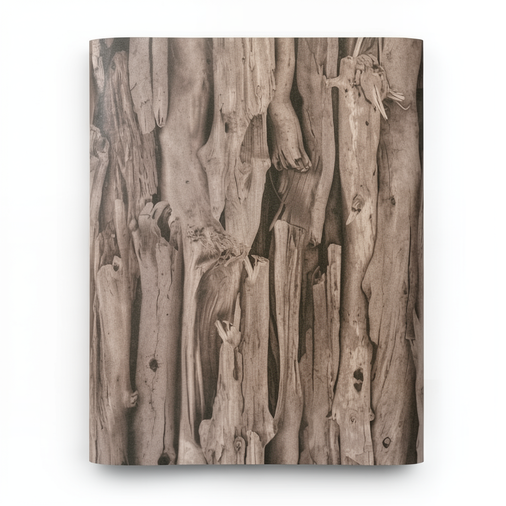 German Wallpaper Patterned Design 10m×0.53m Brown, Model 473223