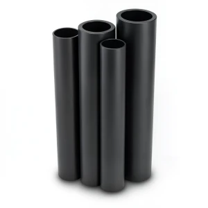 مواسير HDPE PE 100 ضغط 12.5 بار قطر خارجي 500 مم سمك 36.8 مم لون أسود