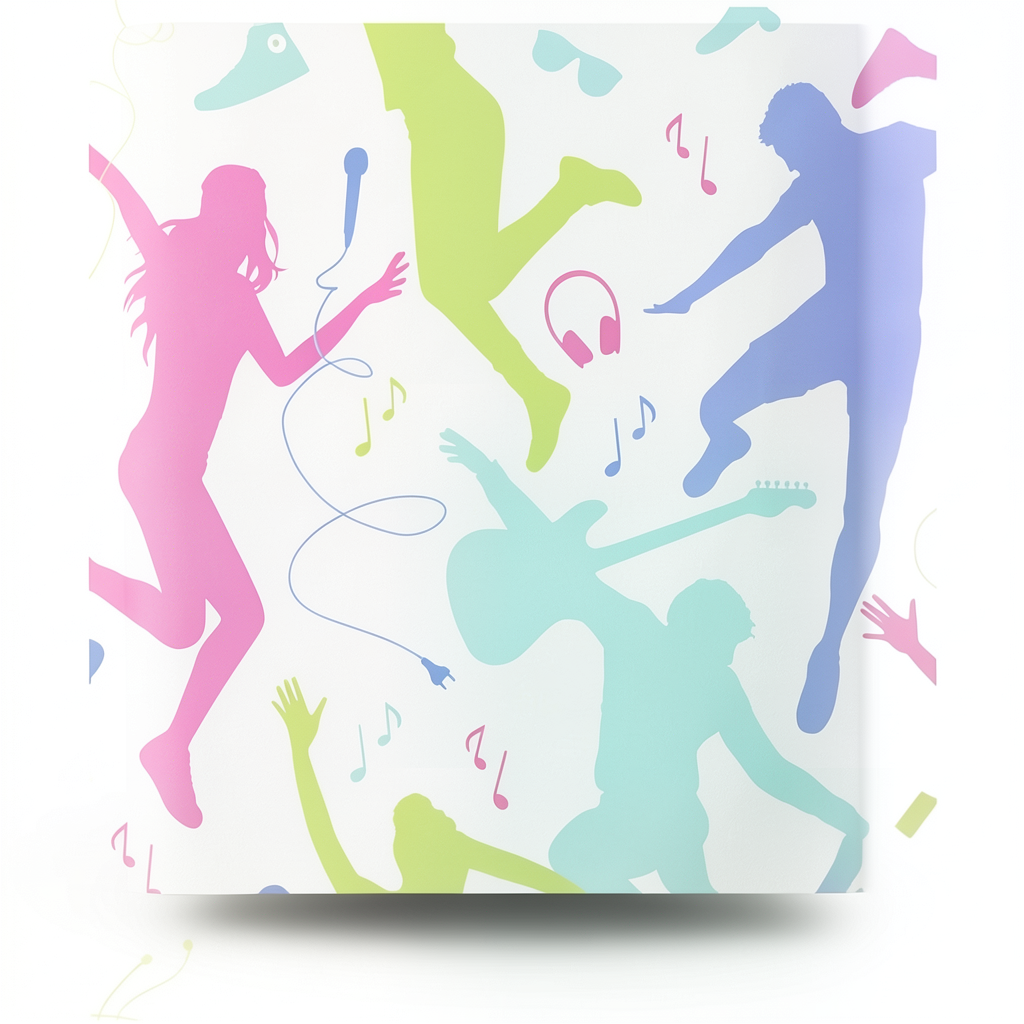 Youth and Children Wallpaper 10m x 0.53m Multicolor, Model 458602