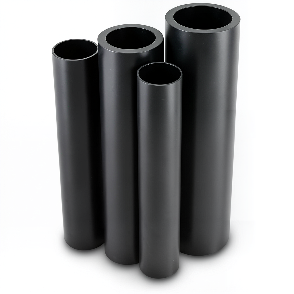 HDPE Pipes PE 100 Pressure 12.5 Bar Outer Diameter 1000 mm Thickness 72.5 mm Black