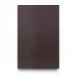 Plain wall paper, width 0.53 m, length 10 m, dark brown color, model 10393-21