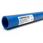 مواسير HDPE PE 100 ضغط 16 بار قطر خارجي 250 مم سمك 22.7 مم أزرق | نيبروبلاست