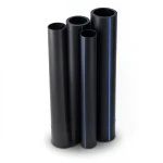 أنابيب HDPE PE 80 ضغط 10 بار قطر 355 مم سمك 26.1 مم أسود