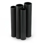 أنابيب HDPE PE 80 ضغط 10 بار قطر خارجي 400 مم سمك 29.4 مم لون أسود