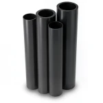 أنابيب HDPE الراجحي PE 80 ضغط 10 بار قطر خارجي 450 مم سمك 33.1 مم أسود