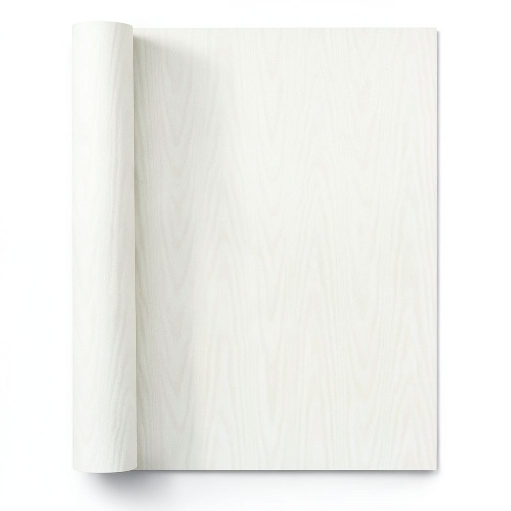 Patterned Wall Decoration 10m x 0.53m Off White