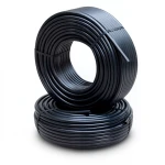 HDPE Pipes PE 63 Pressure 4 Bar Outside Diameter 50 mm Thickness 2 mm Black