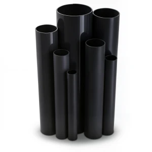 مواسير UPVC مقاس 3 إنش سمك 5.23 مم لون اسود ضغط 17.2 بار