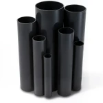 مواسير UPVC مقاس 3 إنش سمك 6.58 مم لون اسود ضغط 21.7 بار