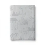 Youth and Children Wall Decoration 10m x 0.53m Gray, Model 257601