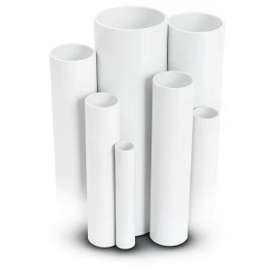UPVC Pipes 8.6 Bar Pressure 4 Inch Size 3.51 mm Thickness White