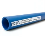 مواسير HDPE بولي إيثيلين عالي الكثافة PE 100 ضغط 16 بار قطر خارجي 560 مم سمك 50.8 مم أزرق | نيبروبلاست