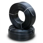 HDPE Pipes PE 63 Pressure 4 Bar Outside Diameter 90 mm Thickness 3.5 mm Black